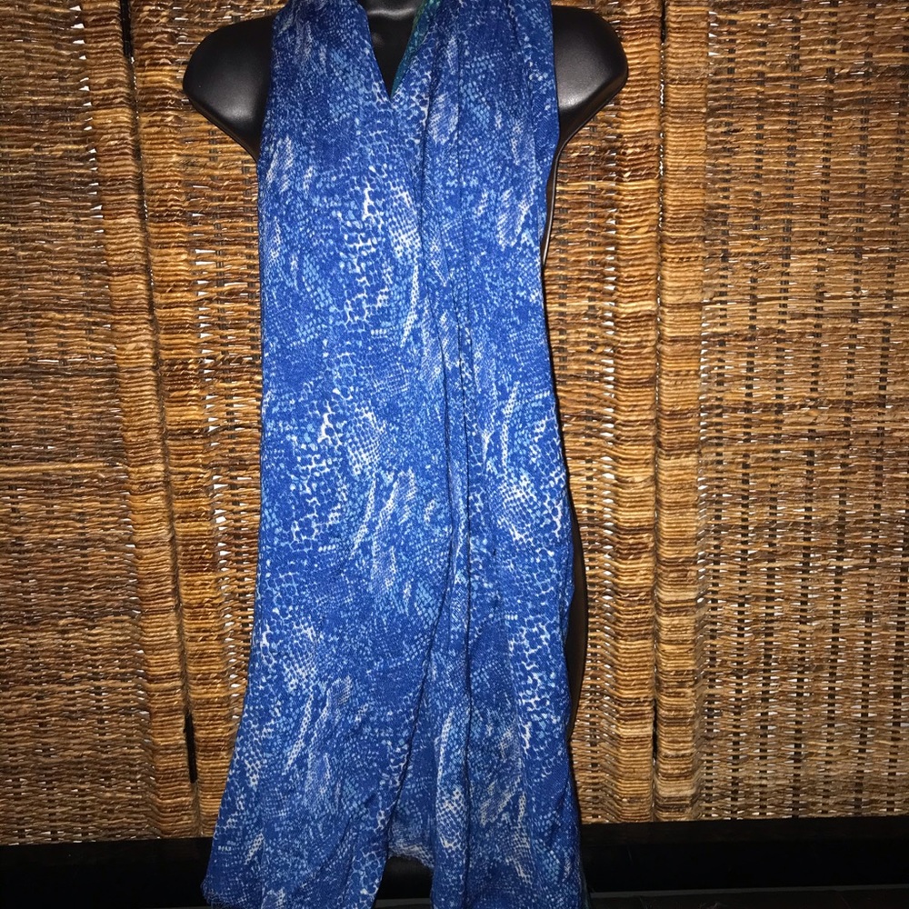 Extra Large Juicy Couture Snake Print scarf